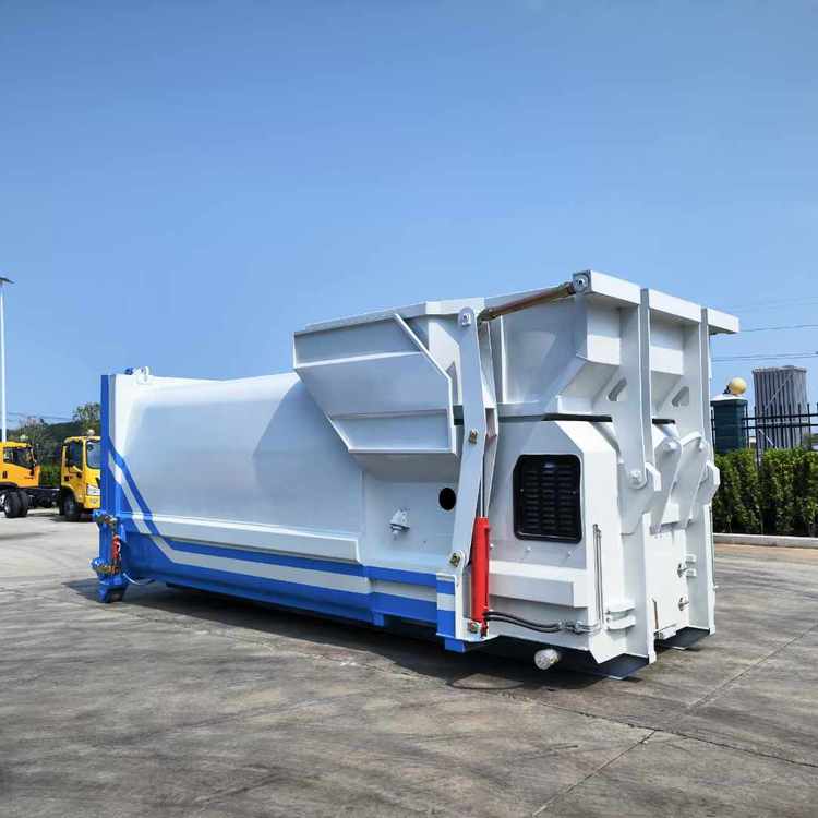 移动式垃圾中转站 环卫转运站垃圾压缩机 日处理60吨压缩式垃圾站