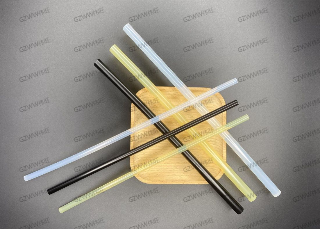 GZWW伟旺 热熔胶棒 环保透明 工艺饰品粘接 7/11mm 净透 热熔胶条