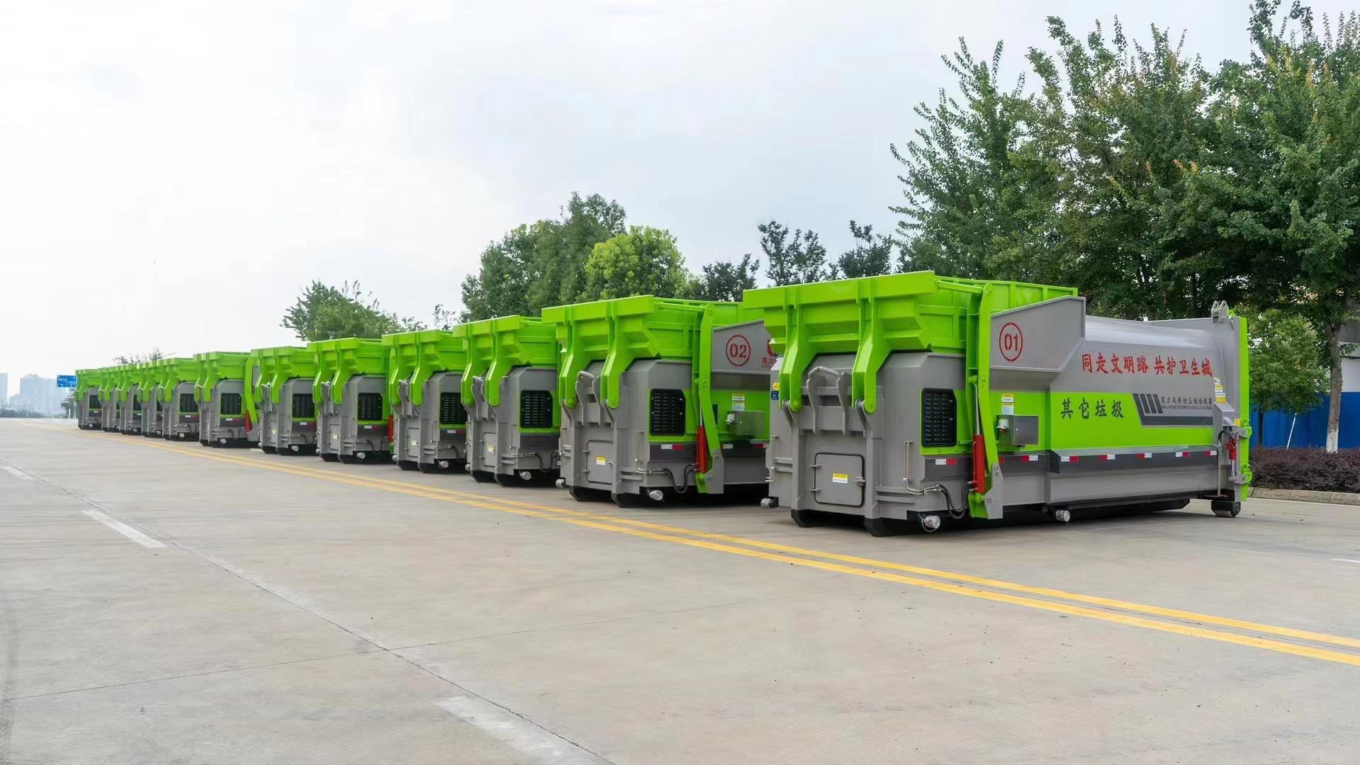 移动式压缩垃圾站 水平整体式垃圾压缩箱 可按揭 配置齐全