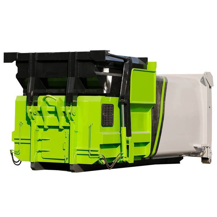 程力移动式压缩垃圾箱垃圾运输中转站 可按揭