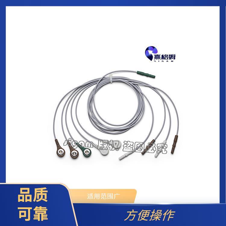 EEG安全导线 轻巧柔软 传导准确性高 不易滑动或松动