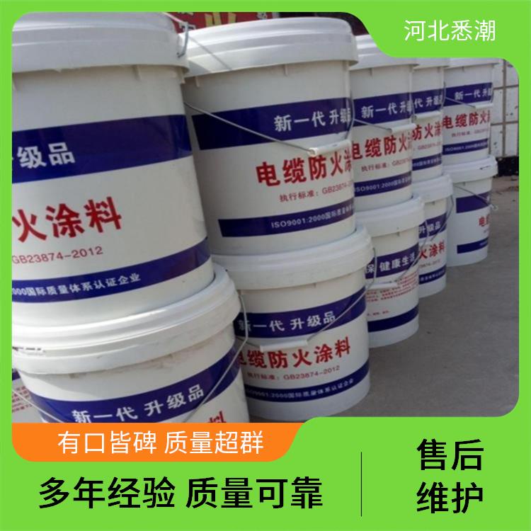 电缆桥架防火涂料 施工干燥快 黏结强度≥0.70 Mpa