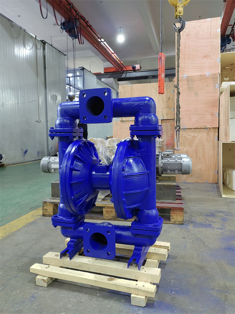 龙洋 QBY-100铸铁气动隔膜泵 防漏防腐防爆 现货直供