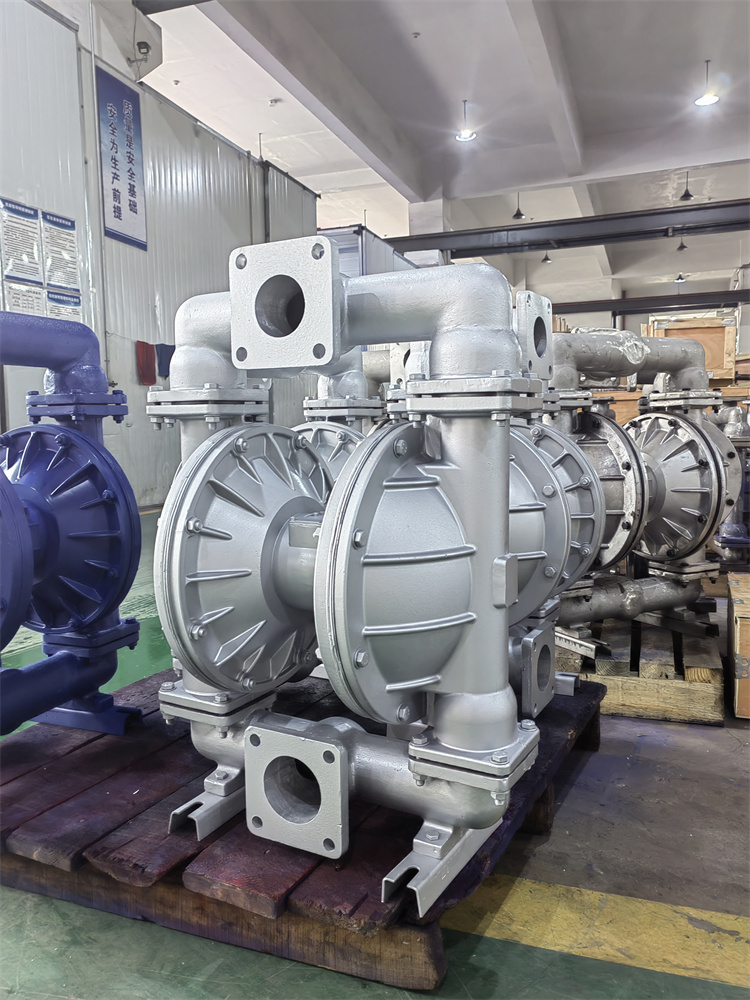 QBY-80 铝合金气动防爆隔膜泵 安全性能稳定 龙洋