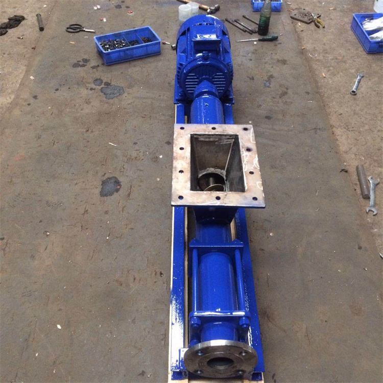 料斗式单螺杆泵 G型不锈钢材质 食品级 节能输送泵 库存充足