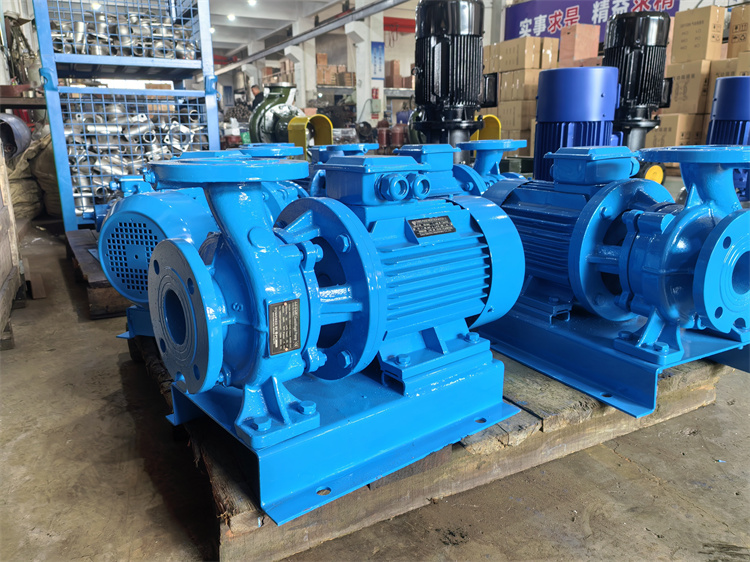 ISW卧式离心泵 防爆不锈钢材质 直联型 增压管道泵 龙洋泵阀
