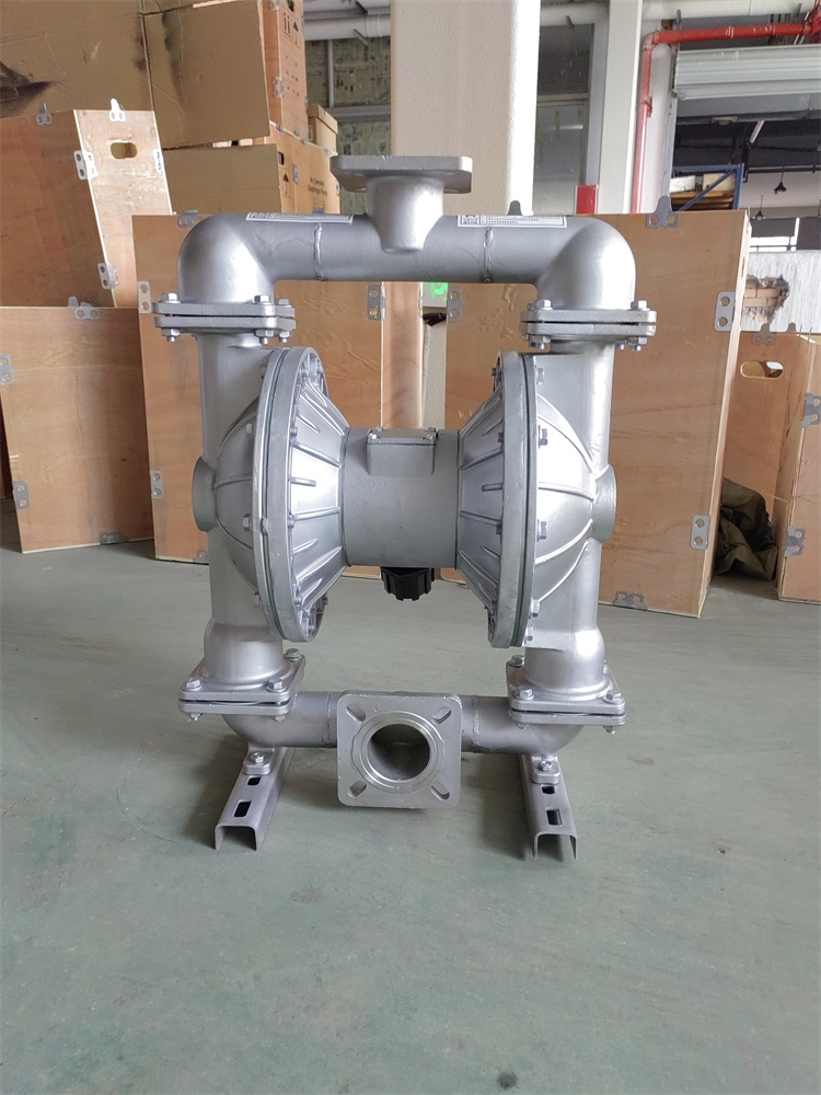 龙洋泵阀 耐腐QBY-50不锈钢气动隔膜泵 安全防爆 使用寿命长