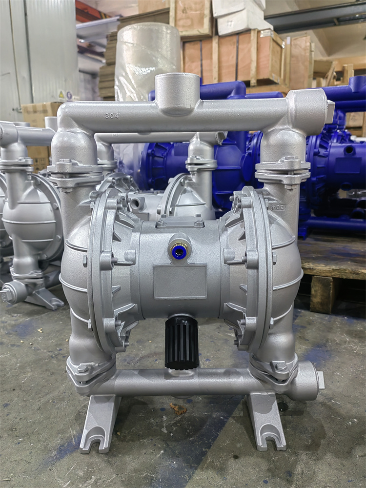 龙洋泵阀 QBY-40不锈钢气动隔膜泵 防泄漏防爆 新型输送机械