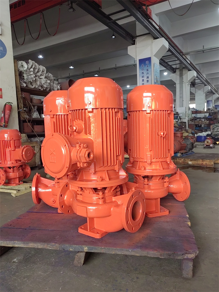 ISG立式离心泵 采用立式构造 多种规格 可直接与输送管道对接 龙洋
