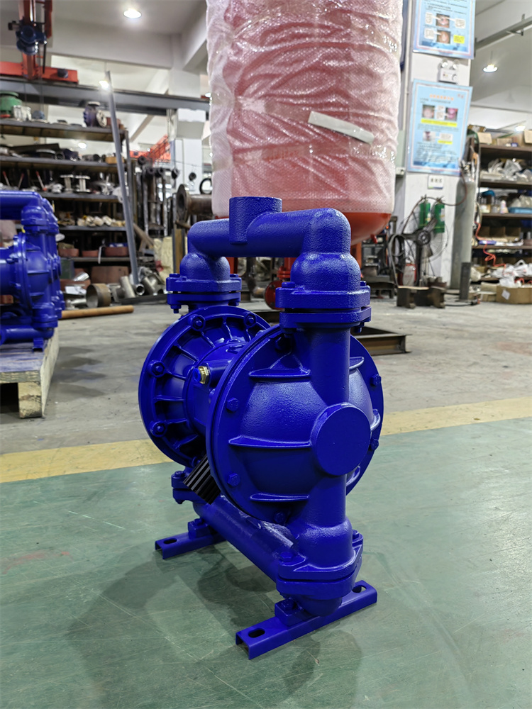 龙洋泵阀 QBY-40铸铁气动隔膜泵 安全高效 废水处理 建筑可用