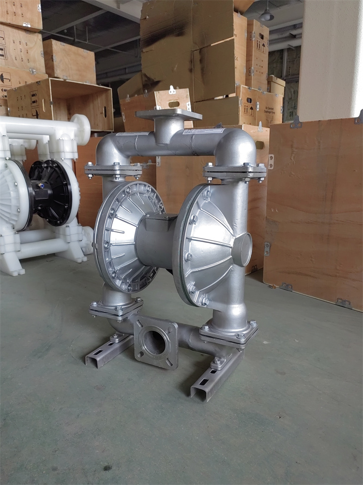 防爆QBY-50不锈钢气动隔膜泵 安全可靠 支持定制 龙洋泵阀