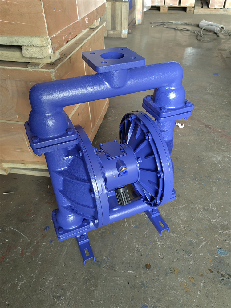 龙洋 QBY-50铸铁气动隔膜泵 新型泵类 挪动式物料输送泵