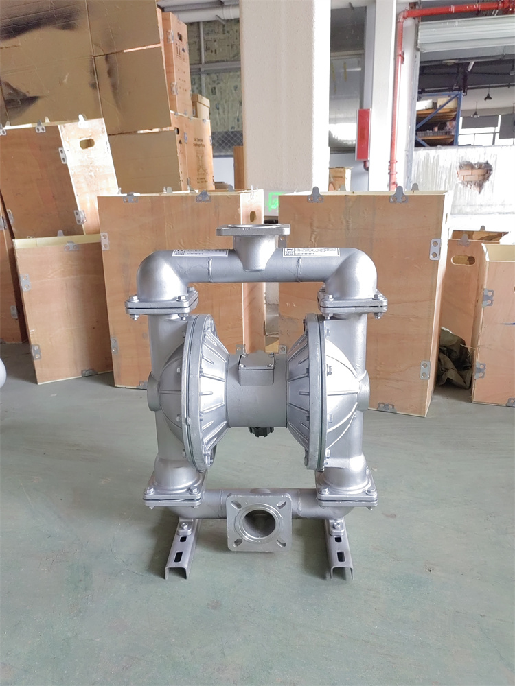 龙洋泵阀 QBY-50不锈钢气动隔膜泵 耐腐节能环保