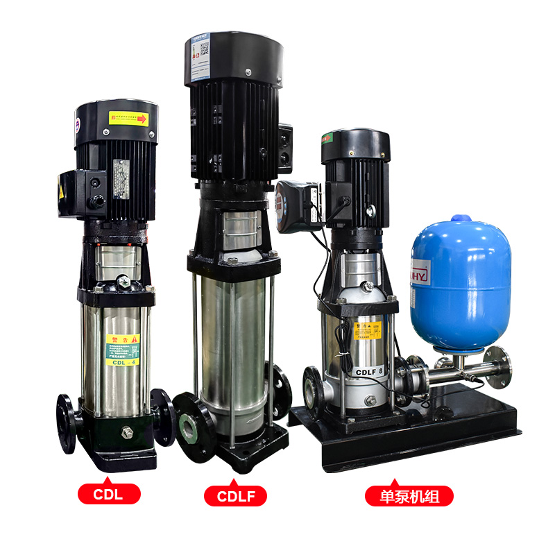 立式多级离心泵 全铜芯电机 底座铸铁材质 龙洋泵阀