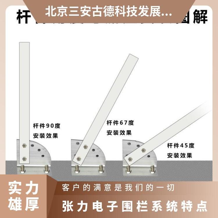 张力电子围栏调试学校系统特点 防盗报警 500N 是 三安古德 SA-ZL