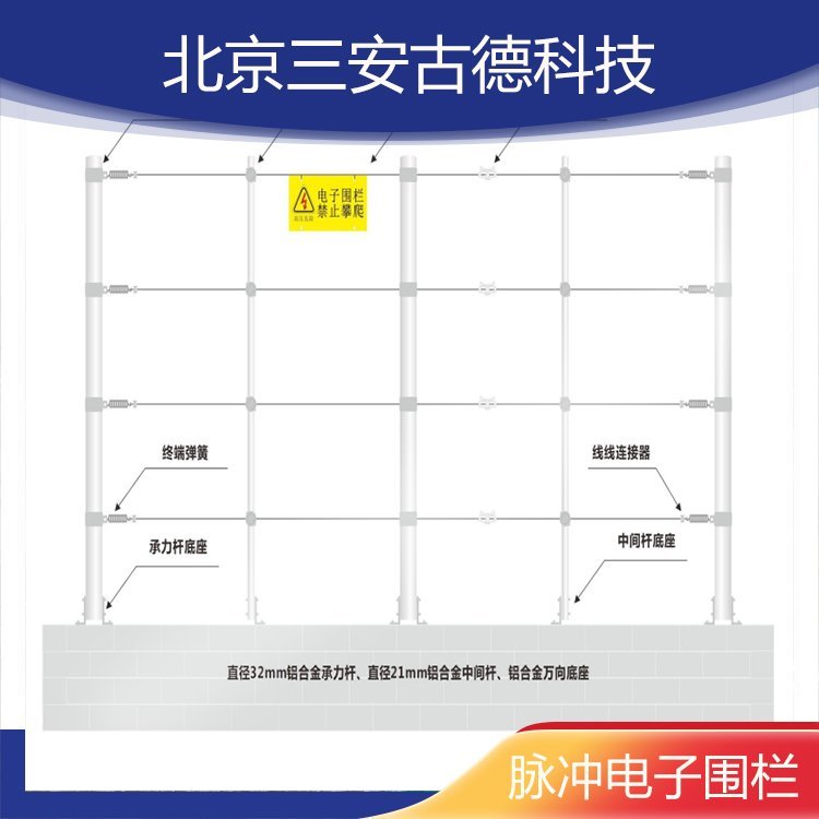 三安古德SA-ZL8电子围栏系统 多线制防盗报警
