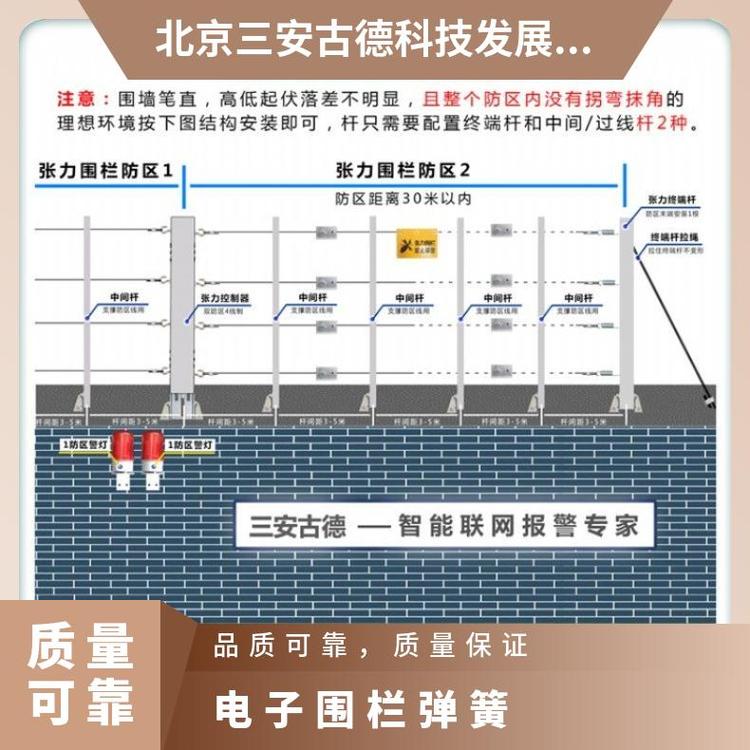 张力电子围栏别墅住宅区方案 三安古德 防盗报警 SA-ZL8 是 500N