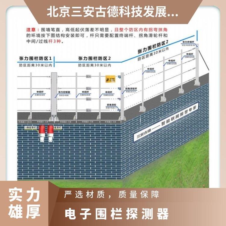 张力电子围栏探测器多线制 SA-ZL8 三安古德 是 防盗报警 500N