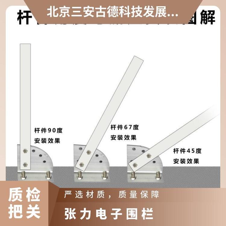 张力电子围栏安装六线制钢丝线 500N 是 SA-ZL8 防盗报警 三安古