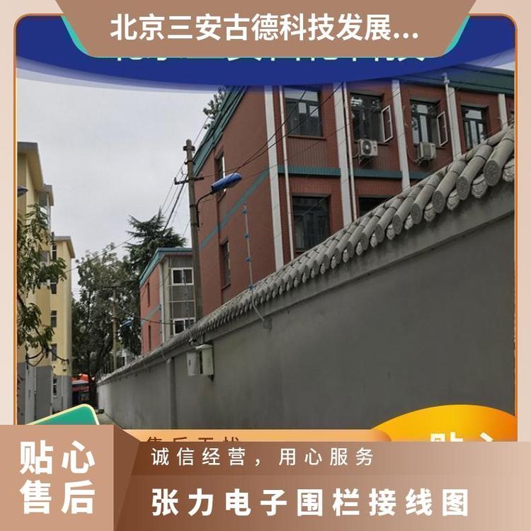 张力电子围栏原理图仓库接线图 是 三安古德 防盗报警 SA-ZL8 500