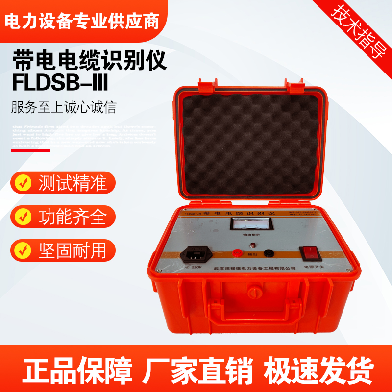 福禄德 FLDSB-III带电电缆识别仪 电缆路径寻查线仪 电力设备 可定制
