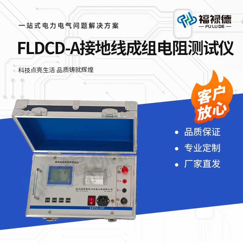福禄德 FLDCD-A 接地线成组电阻测试仪表检定装置 电力设备厂家定制