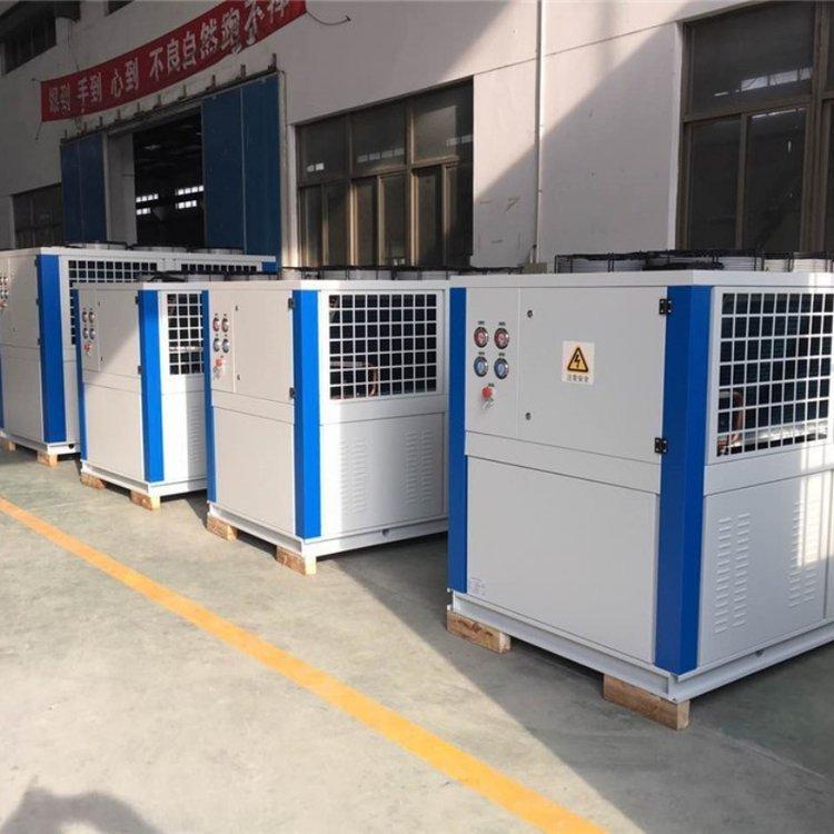 空压机降温设备 翰冷 一体式冷水机 HLP15SA风冷式机组整体式设计