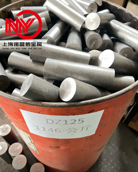 DZ125高温合金圆钢 定向凝固柱晶合金 母合金棒材