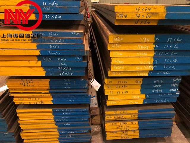 100MnCrW4模具钢板材 不变形油钢圆钢 热处理硬度