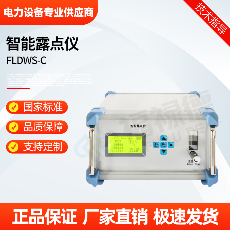 福禄德 FLDWS-C 智能露点仪 便携式微量水分测量仪 电力设备厂家直供