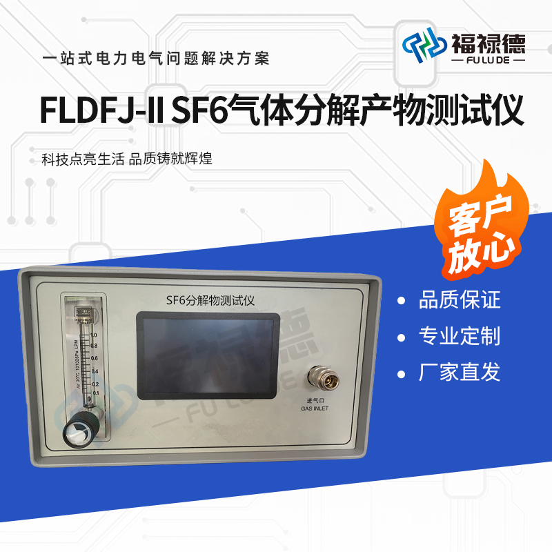 福禄德 FLDFJ-II SF6气体分解产物测试仪 便携式全自动综合检测仪器