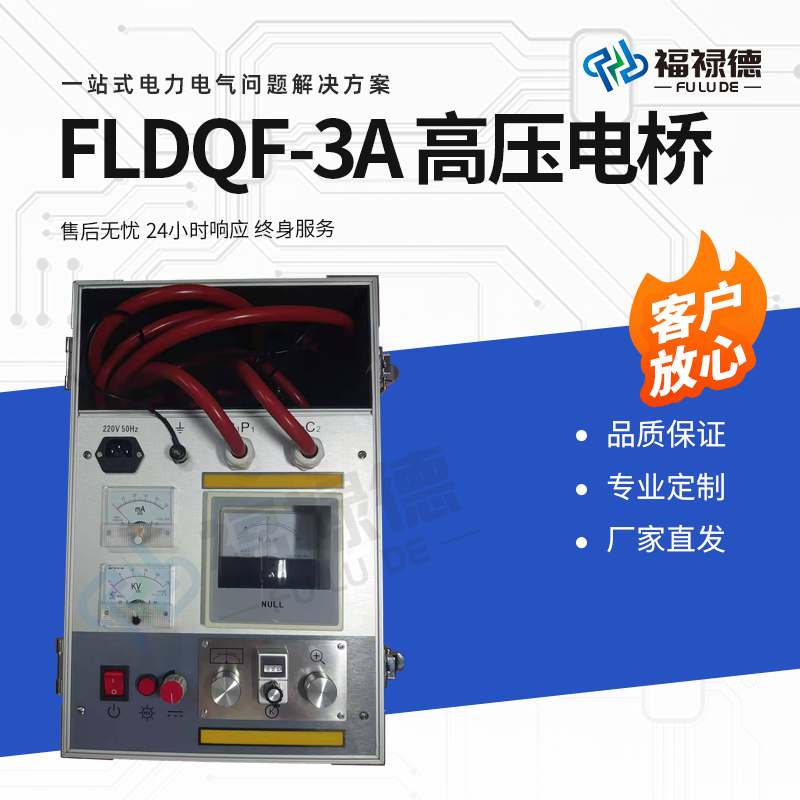 福禄德 FLDQF-3A 高压电桥 检测电压高电流大抗干扰能力强 厂家可定制