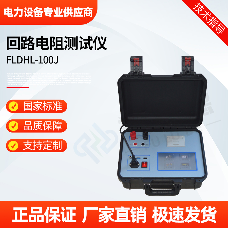 福禄德 FLDHL-100J 回路电阻测试仪 便携智能电气试验检测设备制造商