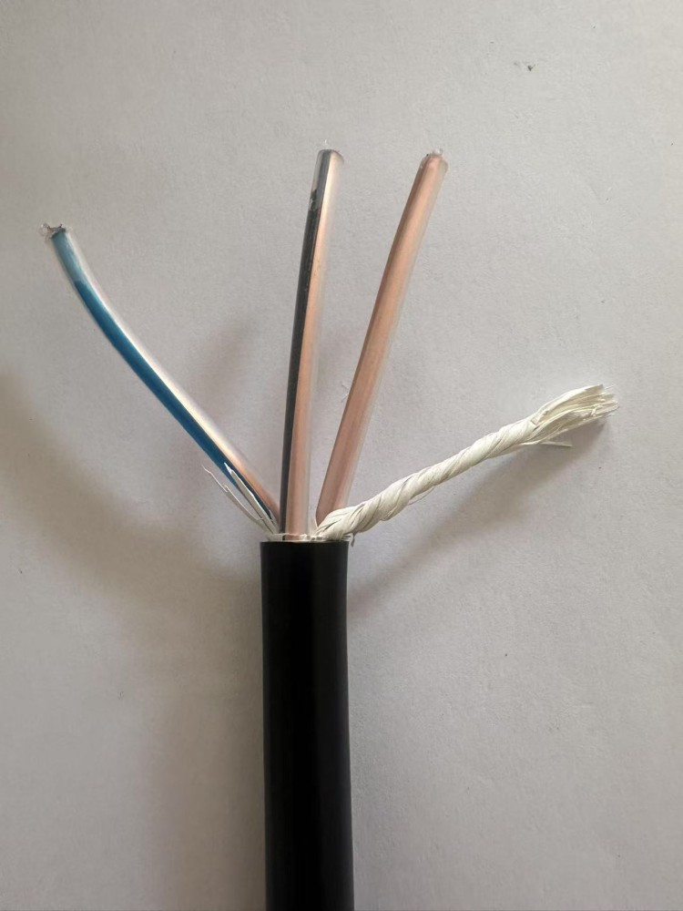 三电工厂自产实拍BPYJVRP3*4+1*2.5变频器电缆