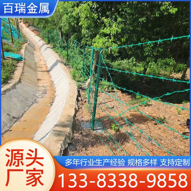 围墙防盗护栏刺绳护栏 镀锌刺铁丝 防盗隔离网 多种规格