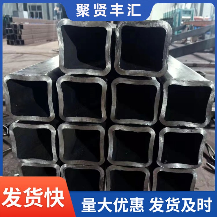 q355b无缝方管 厚壁方矩管 定制规格 R角小 可做套管伸缩臂 16mn材质