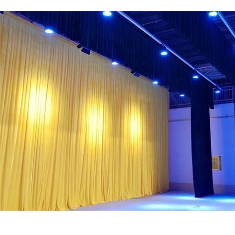 耐火材料舞台幕布 背景灯光幕增强演出效果
