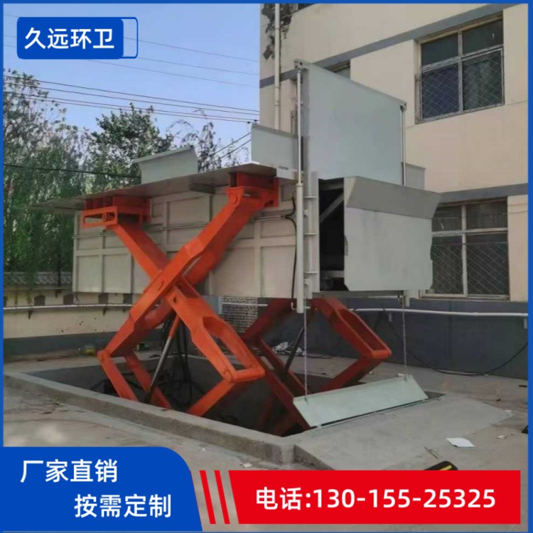 地埋式垃圾压缩机 地埋式垃圾站吨位可选 垃圾压缩站设备厂家