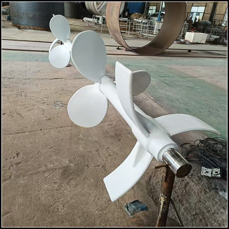 防腐搅拌器 不锈钢搅拌桨 厂家加工定制 衬塑搅拌器
