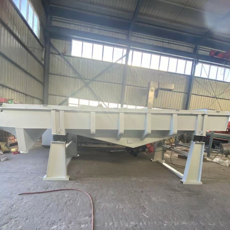 碎石电动筛分机 直线筛 石粉除杂筛