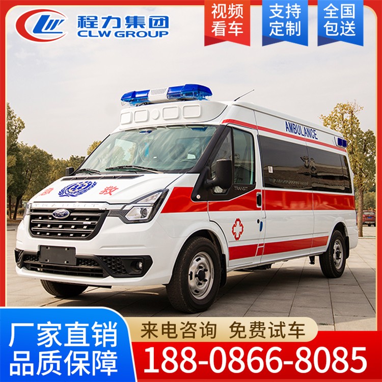 福特V348中顶救护车