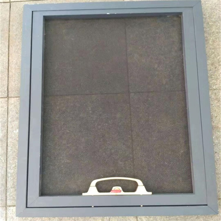 隐形纱窗厂 防盗金刚网 铝合金材质