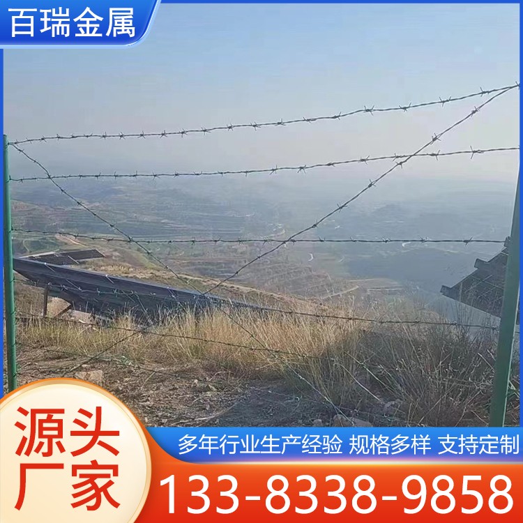 刺绳护栏网 海关防攀爬刀片刺丝护栏 机场隔离网 源头厂家