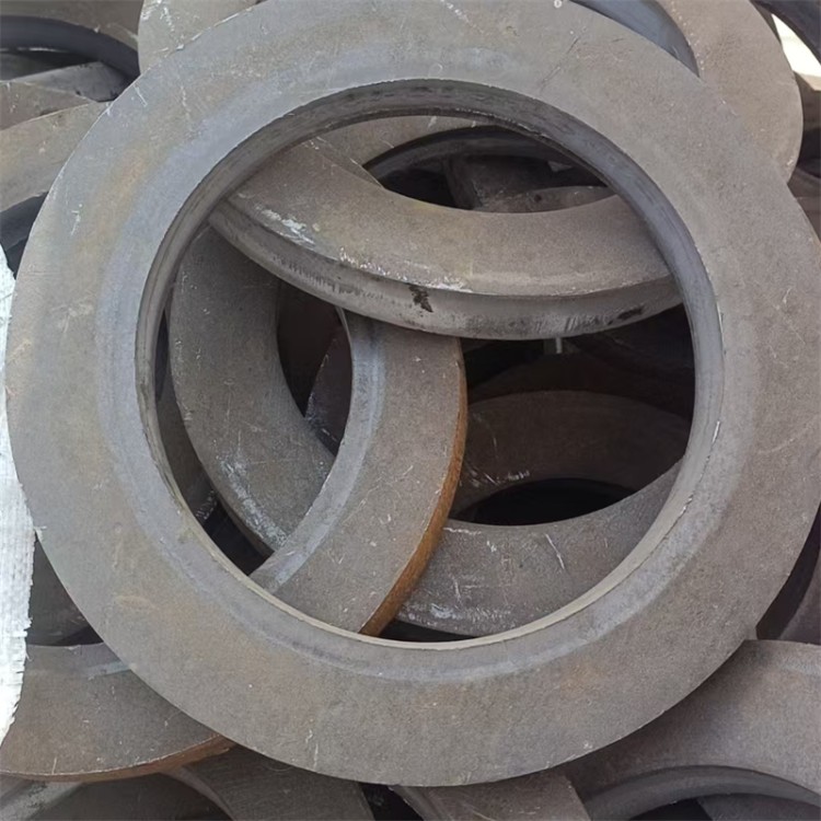 法兰毛坯 图纸加工冲压法兰片毛坯非标法兰盘