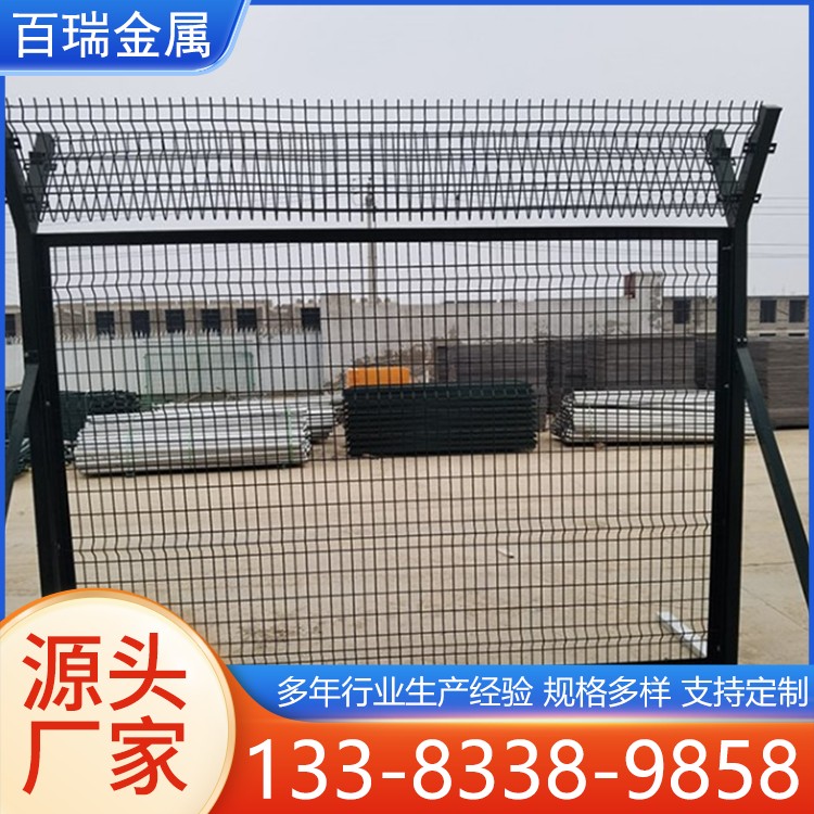 不锈钢刀片刺网 边境带刺丝隔离栅 防攀爬镀锌不锈钢 抗拉力强