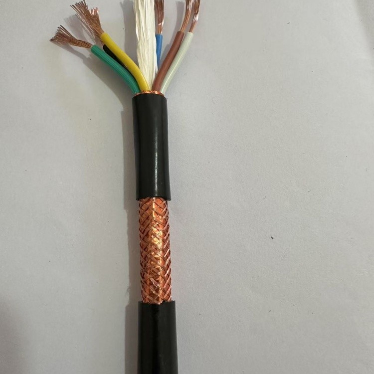 RVVP屏蔽软电缆 工业电缆控制线 铜芯控制信号线