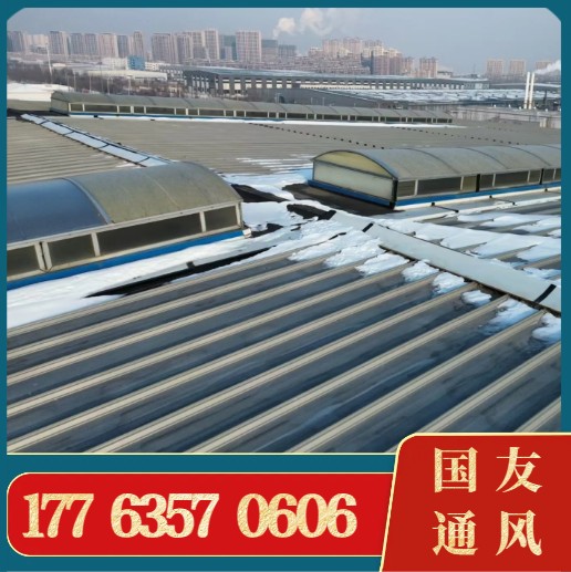 弧形天窗 侧开式 弧形  电动采光通风设备