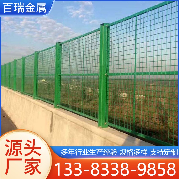 高架桥梁防抛网 菱形防落网 高速公路围栏网 厂家定制