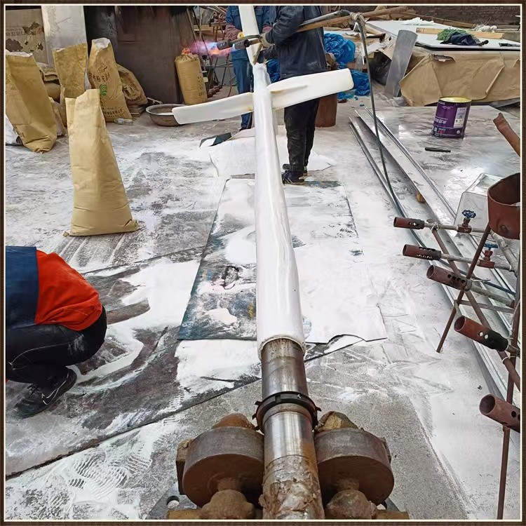 衬塑材质折桨式搅拌器 搅拌装置制作 非标定制