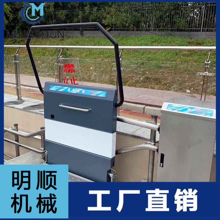直线斜挂无障碍升降机 斜挂式残疾人升降机 斜挂式升降机